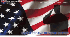 Desktop Screenshot of healingarizonaveterans.org